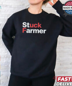 Stuck Farmer Fuck Starmer Anti Labour T Shirt