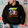 Boeing you can’t sit with us Voorhees Myers Pennywise and Krueger Halloween shirt