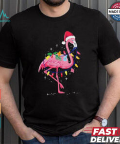 Summer Tropical Flamingo Christmas Shirt