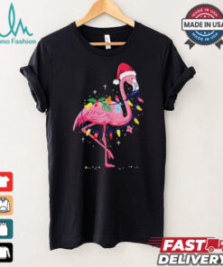 Summer Tropical Flamingo Christmas Shirt