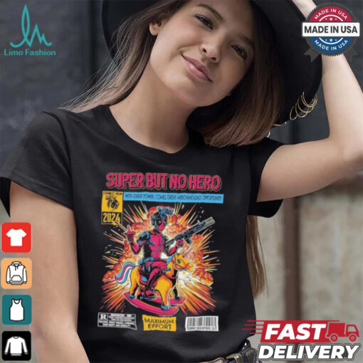 Super But No Hero Combat Iron 2024 Shirt