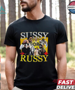 Sussy For Russy T shirt