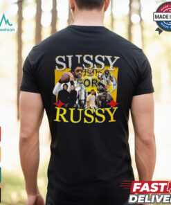 Sussy For Russy T shirt