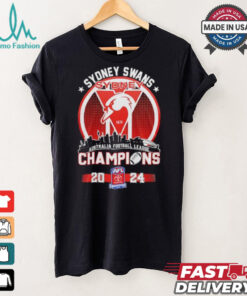 Sydney Swans AFL Champions 2024 Skyline Shirt