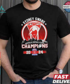 Sydney Swans AFL Champions 2024 Skyline Shirt