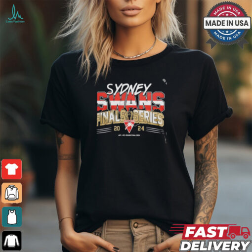 Sydney Swans AFL champions Toyota 2024 Final series shirt