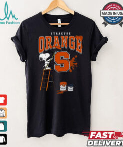 Syracuse Orange Snoopy Painting Shirt