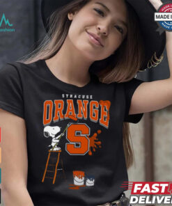 Syracuse Orange Snoopy Painting Shirt, hoodie, sweater, long sleeve and tank top Syracuse Orange Snoopy Painting Shirt