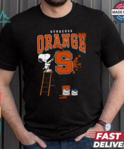 Syracuse Orange Snoopy Painting Shirt, hoodie, sweater, long sleeve and tank top Syracuse Orange Snoopy Painting Shirt