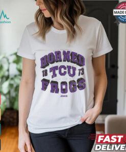 TCU Horned Frogs Field Arched Wordmark T Shirt