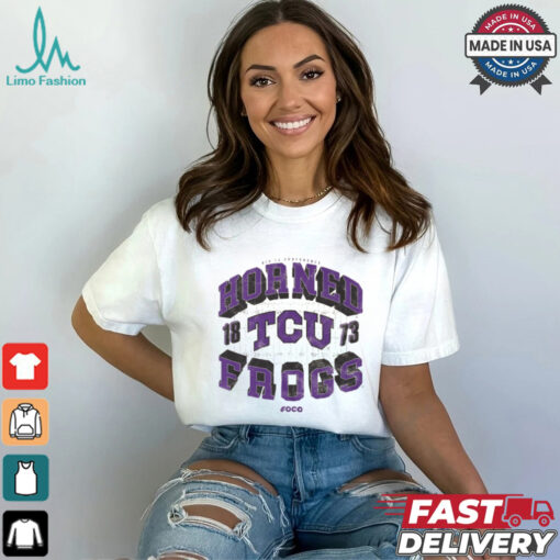 TCU Horned Frogs Field Arched Wordmark T Shirt