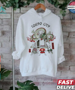 TOKYO CITY Souvenir Embroidery Short sleeve Shirt