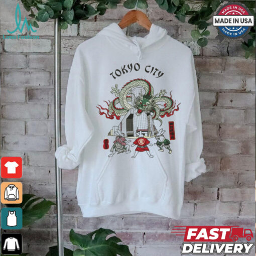 TOKYO CITY Souvenir Embroidery Short sleeve Shirt