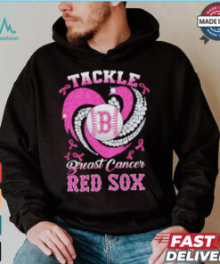 Tackle Breast Cancer Boston Red Sox diamond heart shirt