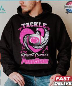 Tackle Breast Cancer Penn State Nittany Lions diamond heart shirt