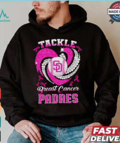 Tackle Breast Cancer San Diego Padres diamond heart shirt
