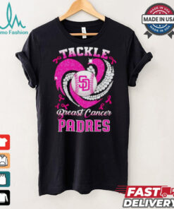 Tackle Breast Cancer San Diego Padres diamond heart shirt