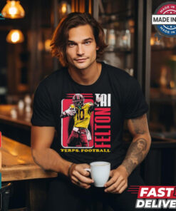 Tai Felton Terps Football 90s Graphic t shirt