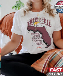 Tallahassee FL Best College Town 2024 Fireball t shirt