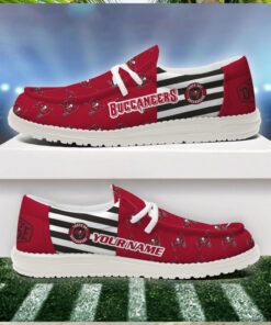 Tampa Bay Buccaneers 2024 Version Personalized Hey Dude Shoes