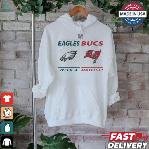 Tampa Bay Buccaneers vs. Philadelphia Eagles 2024 NFL Week 4 Matchup T Shirt