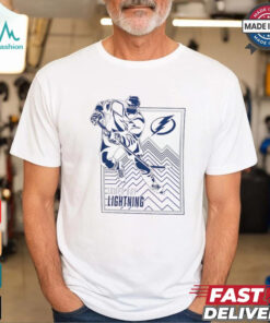 Tampa Bay Lightning Starter Heather Gray Player Grid T Shirt