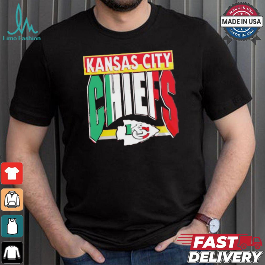 Taylor wearing Kansas City Chiefs Mexican style shirt Taylor wearing Kansas City Chiefs Mexican style shirt