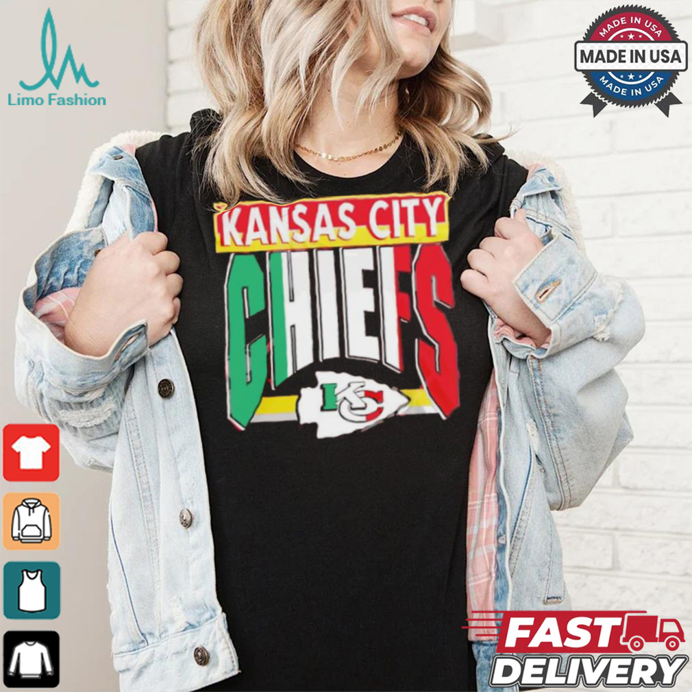 Taylor wearing Kansas City Chiefs Mexican style shirt Taylor wearing Kansas City Chiefs Mexican style shirt