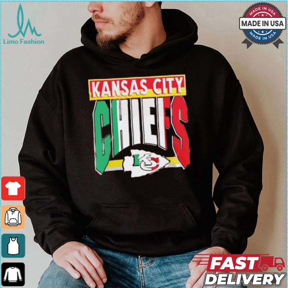 Taylor wearing Kansas City Chiefs Mexican style shirt Taylor wearing Kansas City Chiefs Mexican style shirt