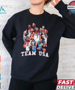 Team USA Basketball T Shirt