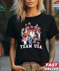 Team USA Basketball T Shirt