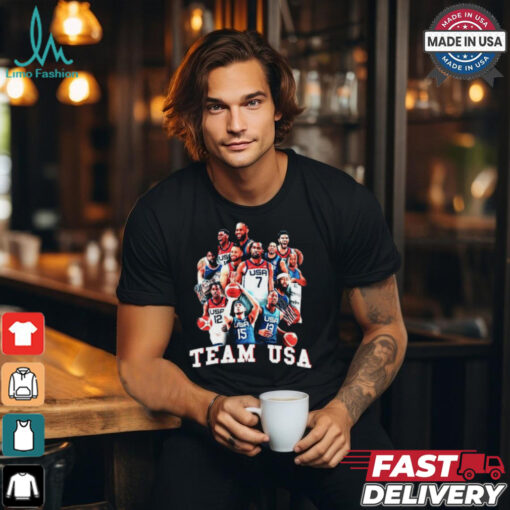 Team USA Basketball T Shirt