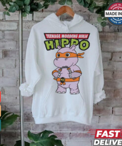 Teenage Moodeng Ninja Hippo t shirt