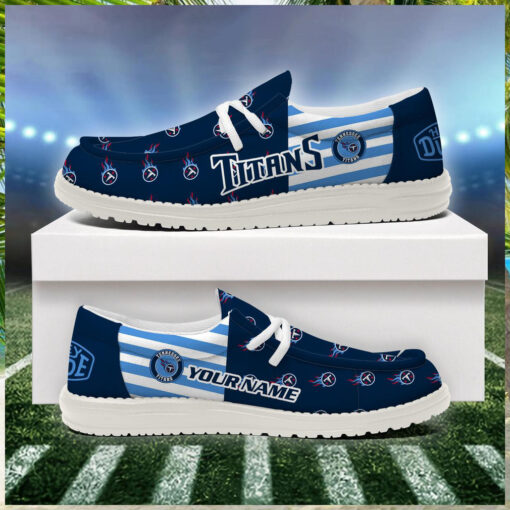 Tennessee Titans 2024 Version Personalized Hey Dude Shoes 2 Vsijz