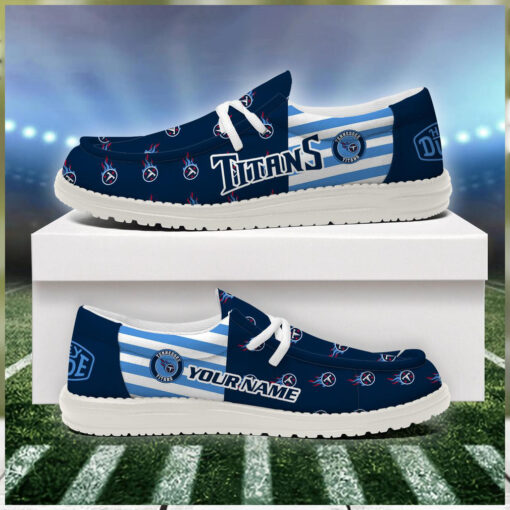 Tennessee Titans 2024 Version Personalized Hey Dude Shoes 2 Vsijz