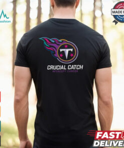 Tennessee Titans Nike Black 2024 NFL Crucial Catch T Shirt