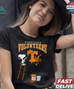 Tennessee Volunteers Snoopy Painting Shirt