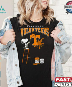 Tennessee Volunteers Snoopy Painting Shirt