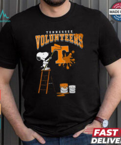 Tennessee Volunteers Snoopy Painting Shirt