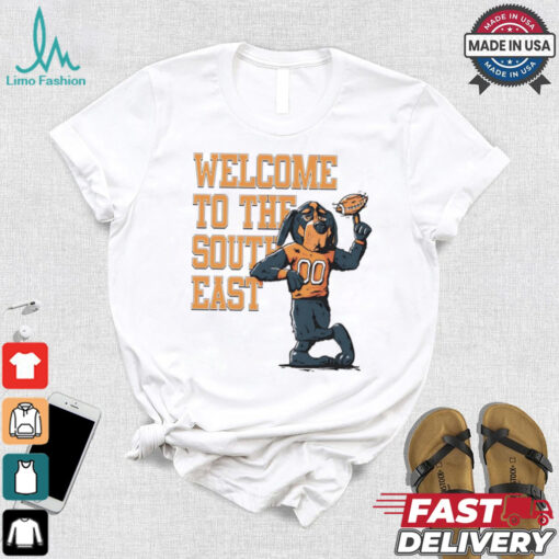 Tennessee Volunteers welcome to the south east shirt