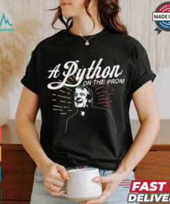 Terry Jones A Python On The Prom Tee shirt