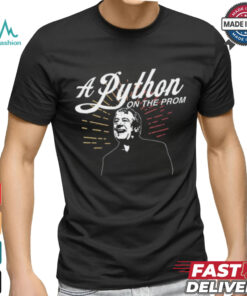 Terry Jones A Python On The Prom Tee shirt, hoodie, sweater, long sleeve and tank top Terry Jones A Python On The Prom Tee shirt