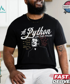 Terry Jones A Python On The Prom Tee shirt, hoodie, sweater, long sleeve and tank top Terry Jones A Python On The Prom Tee shirt