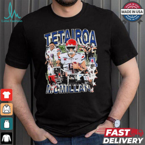 Tetairoa McMillan #4 Arizona Wildcats Football Graphic t shirt