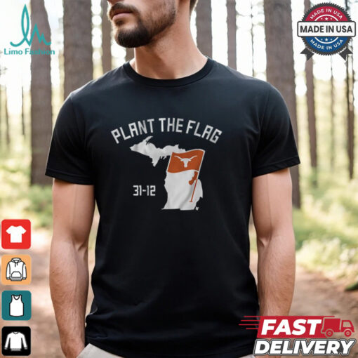 Texas Football plant the flag shirt