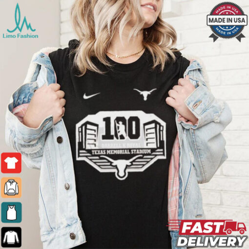 Texas Longhorns Celebrating 100 years of Darrell K Royal Texas Memorial Stadium shirt