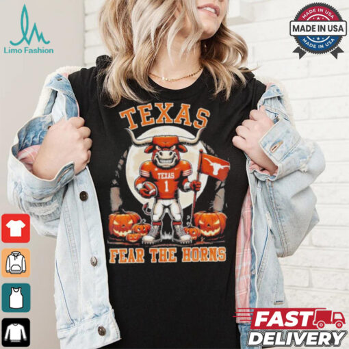 Texas Longhorns Football Fear The Horns Halloween shirt