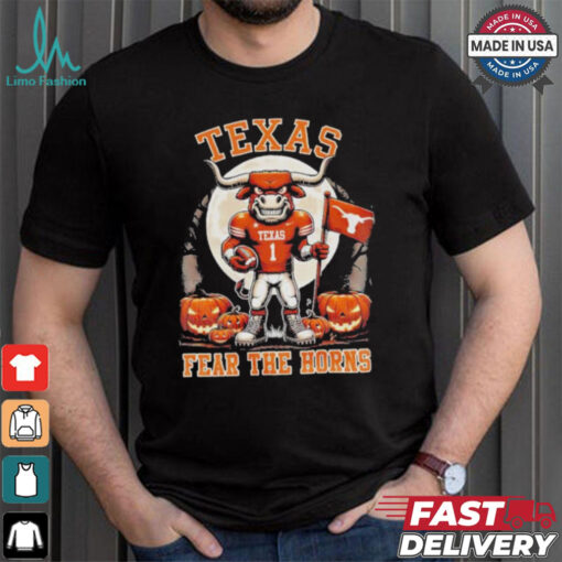 Texas Longhorns Football Fear The Horns Halloween shirt