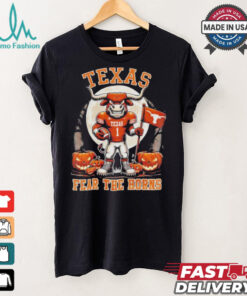Texas Longhorns Football Fear The Horns Halloween shirt