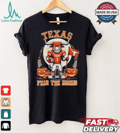 Texas Longhorns Football Fear The Horns Halloween shirt